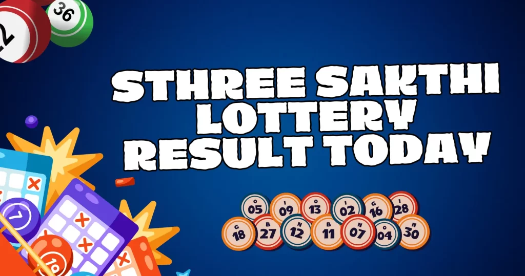 sthree sakthi lottery result today