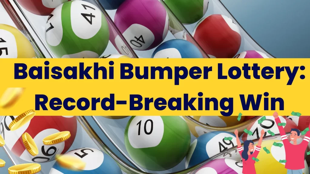 3. Baisakhi Bumper Punjab Lottery: Record-Breaking Win